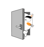 しろねこ★全ての会社員に捧ぐ（個別スタンプ：5）
