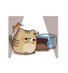 ふてぶてキジトラ猫の動くスタンプ（個別スタンプ：18）