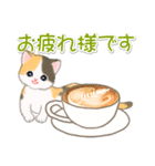 まったり三毛猫の毎日（個別スタンプ：13）