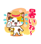 さわやか♪ねこまみれの日常・挨拶（個別スタンプ：28）