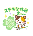 さわやか♪ねこまみれの日常・挨拶（個別スタンプ：36）