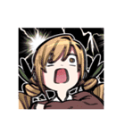 君のことが大大大大大好きな100人の彼女（個別スタンプ：3）