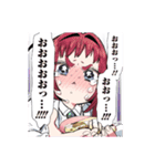 君のことが大大大大大好きな100人の彼女（個別スタンプ：9）