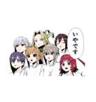 君のことが大大大大大好きな100人の彼女（個別スタンプ：39）