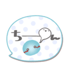 ま～るい吹き出し6❤あいさつ（個別スタンプ：30）