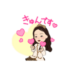制服の学生（個別スタンプ：6）