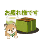 よちよち豆柴と春スイーツ（個別スタンプ：13）
