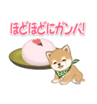よちよち豆柴と春スイーツ（個別スタンプ：27）