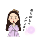 お母さんと子ども（個別スタンプ：22）
