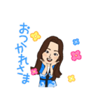 親子三人の夏祭り（個別スタンプ：11）