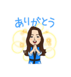 親子三人の夏祭り（個別スタンプ：13）