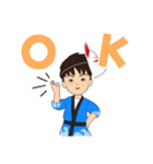 親子三人の夏祭り（個別スタンプ：28）