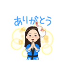 親子三人の夏祭り（個別スタンプ：40）