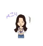 ジーンズのお姉さん2（個別スタンプ：11）