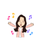 ジーンズのお姉さん3（個別スタンプ：13）