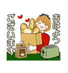 ふんわりリボンちゃん 8 ♡ ほっこり春（個別スタンプ：2）