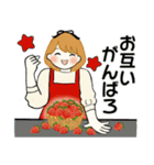 ふんわりリボンちゃん 8 ♡ ほっこり春（個別スタンプ：30）