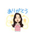 ジーンズのお姉さん4（個別スタンプ：2）