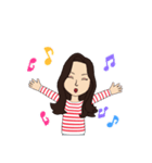 ジーンズのお姉さん4（個別スタンプ：13）