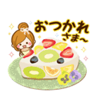大人はなやか♡毎日使える癒しスタンプ（個別スタンプ：10）