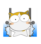 三毛猫のみーこ★武士魂（個別スタンプ：18）