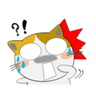 三毛猫のみーこ★武士魂（個別スタンプ：21）