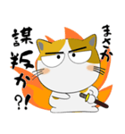 三毛猫のみーこ★武士魂（個別スタンプ：30）