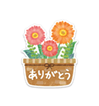 ステッカー風＊誕生日・お祝い（個別スタンプ：19）
