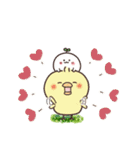 まるいやつらとトリさん☆あいさつ 2（個別スタンプ：27）