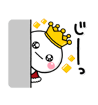 ♡祝5周年♡しろまるのスタンプ（個別スタンプ：30）