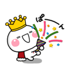♡祝5周年♡しろまるのスタンプ（個別スタンプ：33）