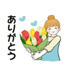 キュートなお団子ちゃん 9 ☆ ほっこり春（個別スタンプ：13）