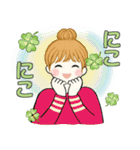 キュートなお団子ちゃん 9 ☆ ほっこり春（個別スタンプ：24）