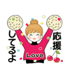 キュートなお団子ちゃん 9 ☆ ほっこり春（個別スタンプ：29）