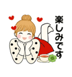 キュートなお団子ちゃん 9 ☆ ほっこり春（個別スタンプ：37）