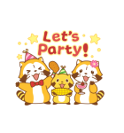 おめでとう！ラスカル☆お祝いスタンプ（個別スタンプ：22）