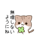 動く！毎日五月病なねこたち（個別スタンプ：21）