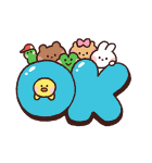 LINE FRIENDS minini（個別スタンプ：1）
