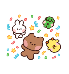 LINE FRIENDS minini（個別スタンプ：16）