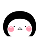 ず～っと使える♡大人のくろしろまるマン（個別スタンプ：32）