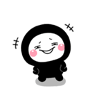 ず～っと使える♡大人のくろしろまるマン（個別スタンプ：39）