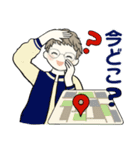 ベビーフェイスのシニアちゃん11☆家族連絡（個別スタンプ：28）