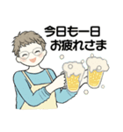 ベビーフェイスのシニアちゃん11☆家族連絡（個別スタンプ：37）
