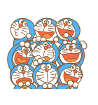 ドラえもん 飛び出すイベントスタンプ（個別スタンプ：8）