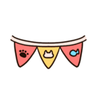 写真に貼れる！コスプレにゃんこスタンプ（個別スタンプ：39）