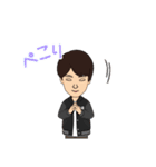 王さんの似顔絵（個別スタンプ：21）
