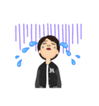 王さんの似顔絵（個別スタンプ：22）