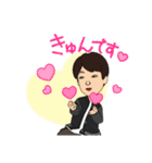 王さんの似顔絵（個別スタンプ：27）
