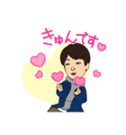 王さんの似顔絵（個別スタンプ：36）