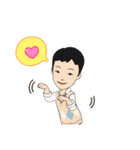兄妹 制服と着物コーデ（個別スタンプ：38）